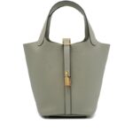 Hermes Sauge Clemence Picotin Lock 18 Gold Hardware
