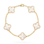 Vintage Alhambra bracelet, 5 motifs
