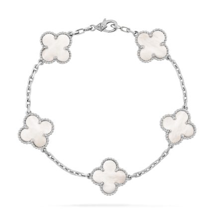 Vintage Alhambra bracelet, 5 motifs