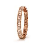 Perlee diamonds bracelet, 3 rows, medium model