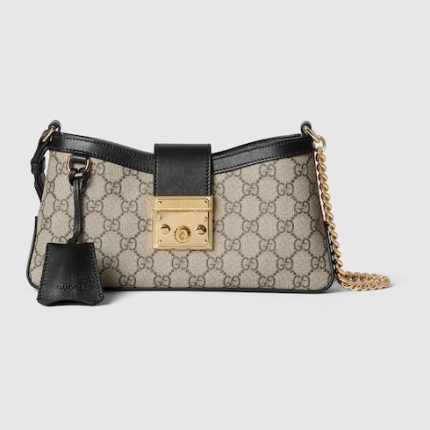 Padlock small shoulder bag
