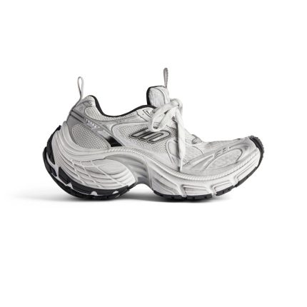 Womens 10xl Sneaker in White/black/gris