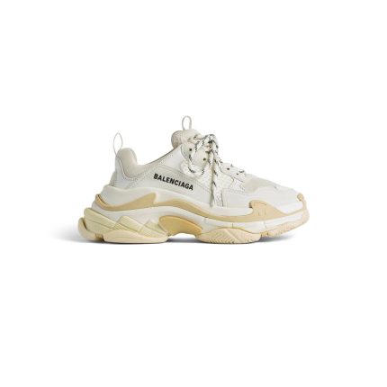 Womens Triple S Sneaker in White