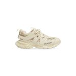 Mens Track Sneaker in Beige