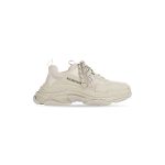 Mens Triple S Sneaker in Beige