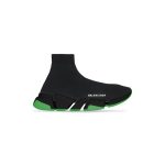 Mens Speed 2.0 Clear Sole Recycled Knit Sneaker  in Black
