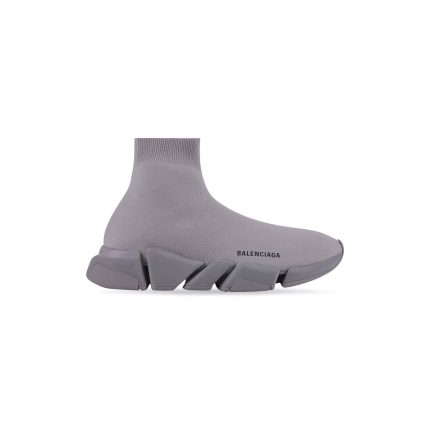 Mens Speed 2.0 Monocolor Recycled Knit Sneaker in Grey