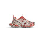 Mens 3xl Extreme Lace Sneaker  in Orange/beige