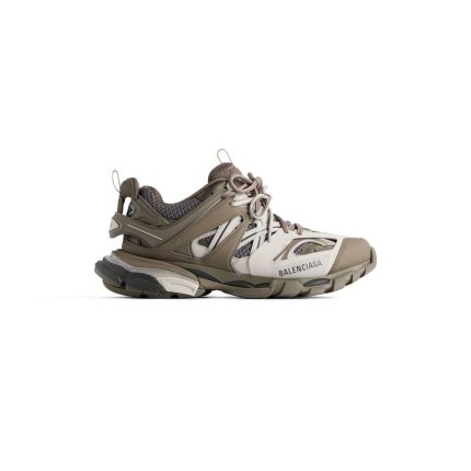 Mens Track Sneaker in Brown