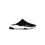 Womens Speed Recycled Knit Mule in Black