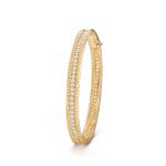 Perlee diamonds bracelet, 1 row, medium model