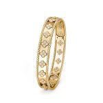 Perlee clovers bracelet, medium model