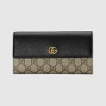 GG Marmont Bi-Color Continental Wallet