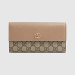 GG Marmont Bi-Color Continental Wallet