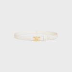 Medium Triomphe Belt in Taurillon Leather