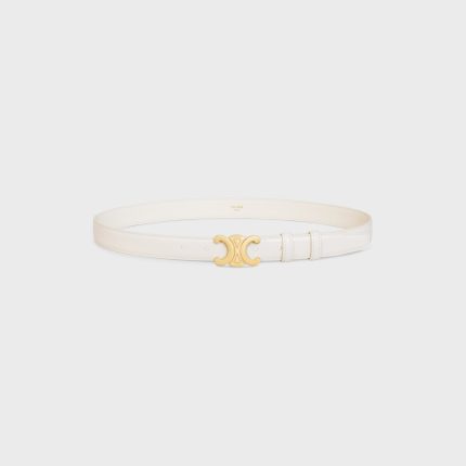 Medium Triomphe Belt in Taurillon Leather