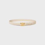 Medium Triomphe Belt in Taurillon Leather