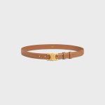 Medium Triomphe Belt in Taurillon Leather