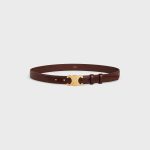 Medium Triomphe Belt in Taurillon Leather