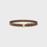 Medium Triomphe Belt in Taurillon Leather