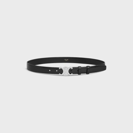 Medium Triomphe Belt in Taurillon Leather