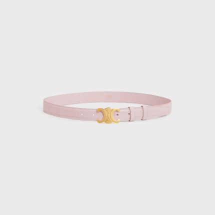 Medium Triomphe Belt in Lizard