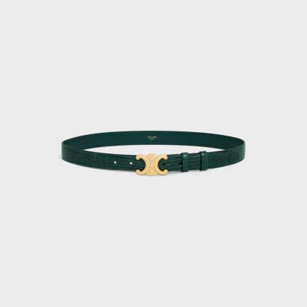 Medium Triomphe Belt in Lizard