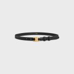 Small Triomphe Belt in Taurillon Leather
