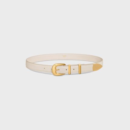 MEDIUM WESTERN BELT in Taurillon Leather