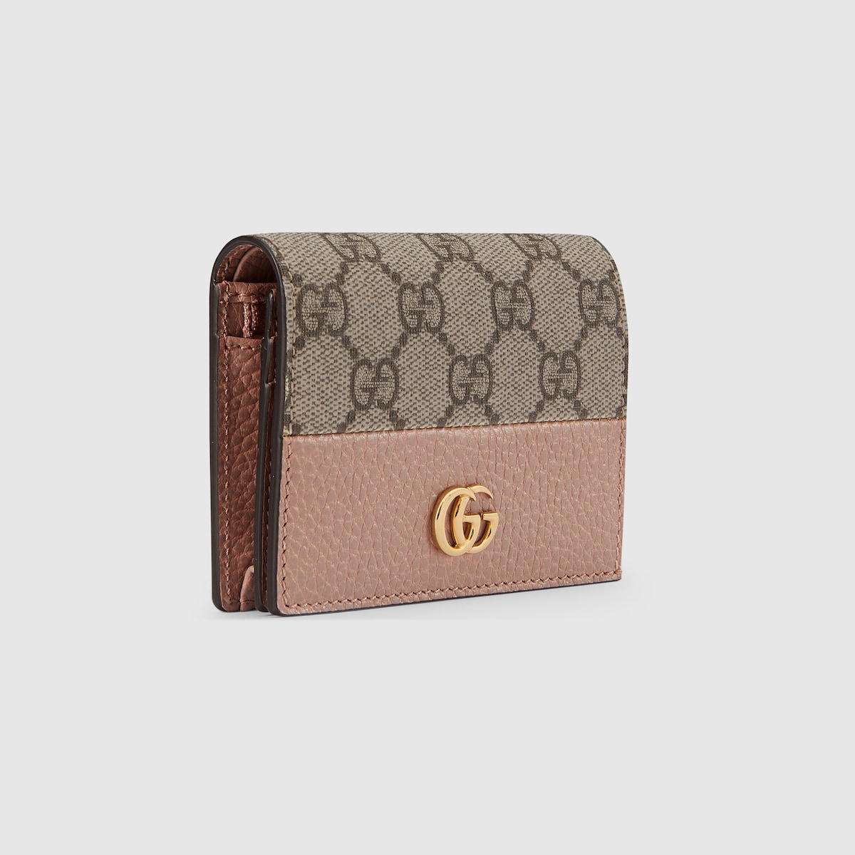 GG Marmont Bi-Color Card Case Wallet - Image 4
