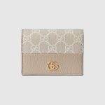 GG Marmont Bi-Color Card Case Wallet