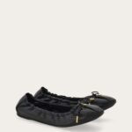 Elasticated ballet flat