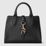 Small Tote Bag With Hook Closure
