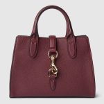 Small Tote Bag With Hook Closure