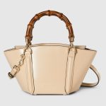 Mini Bamboo Top Handle Tote Bag