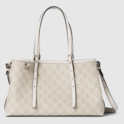 GG Emblem Small Tote Bag
