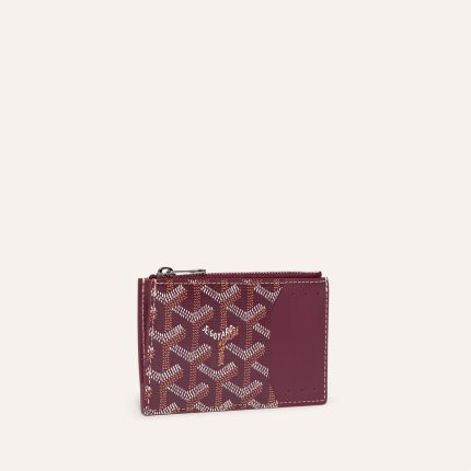 Bourbon zipped card holder
