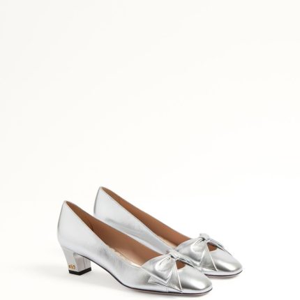 BOWOW PUMPS IN LAMINATED NAPPA 45MM