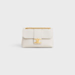 TEEN CELINE VICTOIRE BAG IN SUPPLE CALFSKIN WHITE