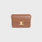 CLASSIQUE TRIOMPHE BAG IN SHINY CALFSKIN BRONZE