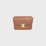 TEEN TRIOMPHE BAG IN SHINY CALFSKIN BRONZE