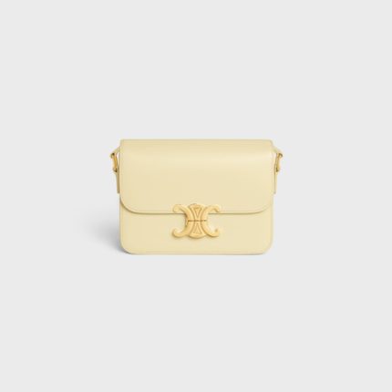 TEEN TRIOMPHE BAG IN SHINY CALFSKIN SUNLIGHT