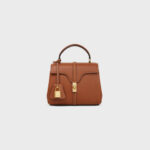 MINI 16 IN NATURAL CALFSKIN TAN
