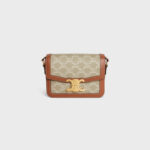 TEEN TRIOMPHE BAG IN TRIOMPHE CANVAS AND CALFSKIN GREGE