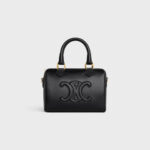 SMALL BOSTON IN SMOOTH CALFSKIN BLACK