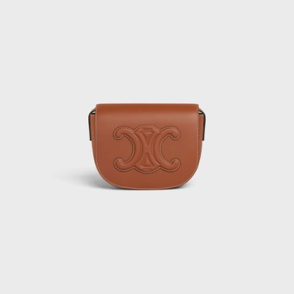 FOLCO CUIR TRIOMPHE IN SMOOTH CALFSKIN TAN