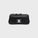 MEDIUM CELINE LOLA BAG IN SHINY CALFSKIN BLACK