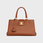 MEDIUM APPOLINE BAG IN SUPPLE CALFSKIN TAN