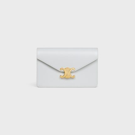 WALLET ON CHAIN MARGO IN SHINY CALFSKIN MOON