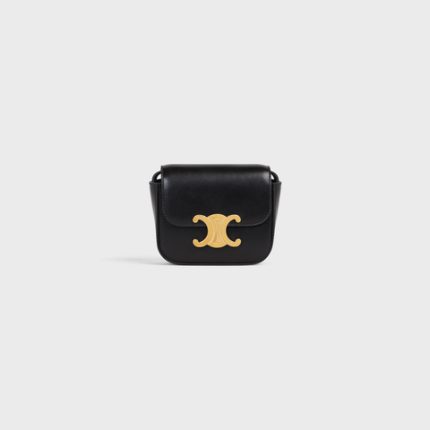 MINI CLAUDE IN SHINY CALFSKIN BLACK